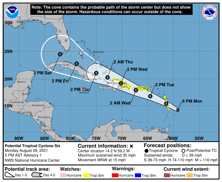 Potential Tropical Cyclone Six likely to become tropical storm near the ...